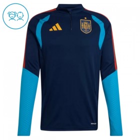 España Sudadera De Entrenamiento 2026/27 Navy Quarter-Zip - Niño