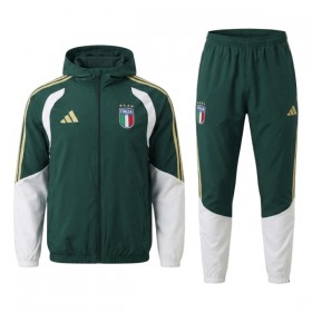 Italia Chaqueta De Entrenamiento Con Capucha 2026/27 Verde - Hombre