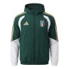 Italia Chaqueta De Entrenamiento Con Capucha 2026/27 Verde - Hombre