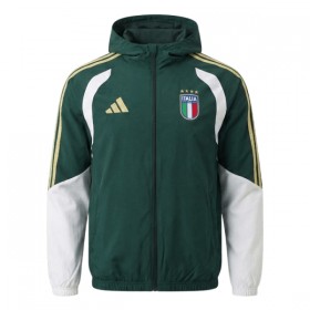 Italia Chaqueta De Entrenamiento Con Capucha 2026/27 Verde - Hombre