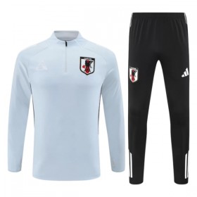 Japón Sudadera De Entrenamiento 2026 Blanca Quarter-Zip - Hombre