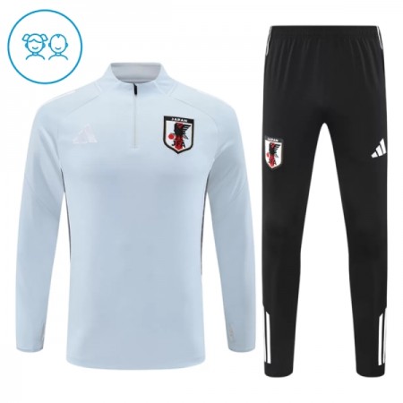 Japón Sudadera De Entrenamiento 2026 Blanca Quarter-Zip - Niño