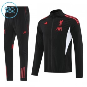 Liverpool Chaqueta De Entrenamiento Trajes 2025/26 Negra - Niño