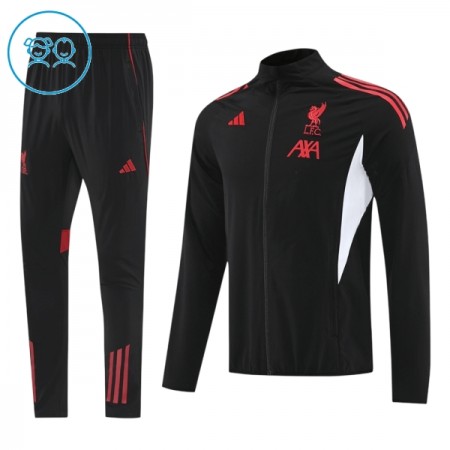 Liverpool Chaqueta De Entrenamiento Trajes 2025/26 Negra - Niño