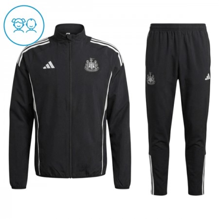 Newcastle United Chaqueta De Entrenamiento Trajes 2025/26 Negra - Niño