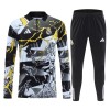 Real Madrid Marvel Sudadera De Entrenamiento 2026/27 Negra Quarter-Zip - Hombre