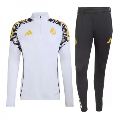 Real Madrid Sudadera De Entrenamiento 2026/27 Blanca Quarter-Zip - Hombre