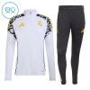 Real Madrid Sudadera De Entrenamiento 2026/27 Blanca Quarter-Zip - Niño