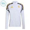 Real Madrid Sudadera De Entrenamiento 2026/27 Blanca Quarter-Zip - Niño