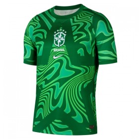 Camisetas Brasil Portero Primera Copa Mundial 2026 Verde - Hombre