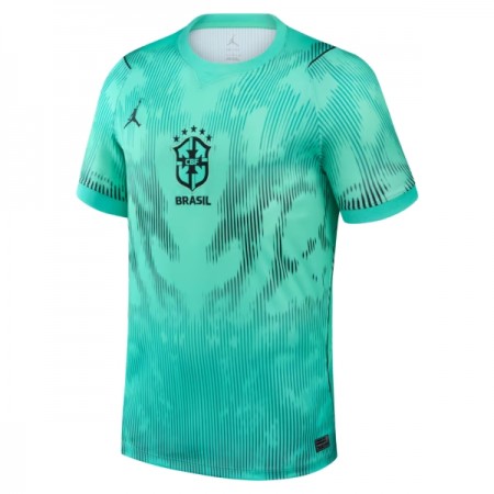 Camisetas Brasil Segunda Portero Copa Mundial 2026 Verde - Hombre
