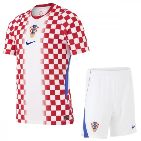 Camisetas Croacia Primera Copa Mundial 2026 - Niño (+ Pantalones)