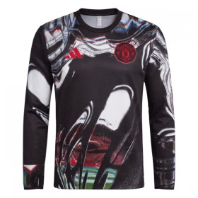 Camisetas Manchester United Pre-Match 2025/26 Manga Larga - Hombre