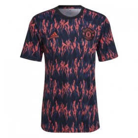 Camisetas Manchester United Pre-Match 2025/26 Negra - Hombre