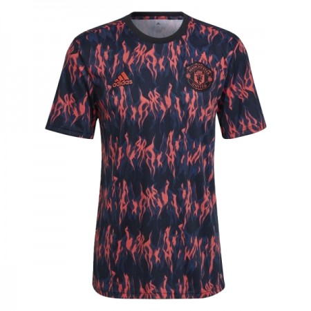 Camisetas Manchester United Pre-Match 2025/26 Negra - Hombre