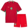Camisetas Marruecos Primera Copa Mundial 2026 - Niño (+ Pantalones)