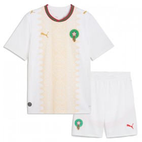 Camisetas Marruecos Segunda Copa Mundial 2026 - Niño (+ Pantalones)