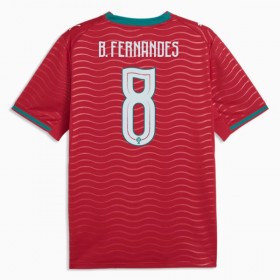 Camisetas Portugal B. Fernandes 8 Primera Copa Mundial 2026 - Hombre