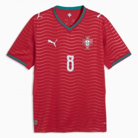 Camisetas Portugal B. Fernandes 8 Primera Copa Mundial 2026 - Hombre