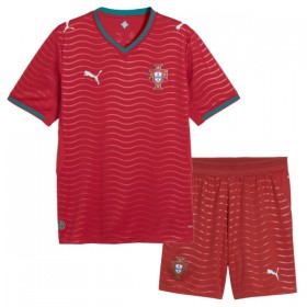 Camisetas Portugal Primera Copa Mundial 2026 - Niño (+ Pantalones)