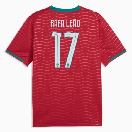 Camisetas Portugal Rafael Leao 17 Primera Copa Mundial 2026 - Hombre