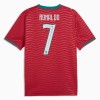 Camisetas Portugal Ronaldo 7 Primera Copa Mundial 2026 - Hombre