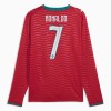 Camisetas Portugal Ronaldo 7 Primera Copa Mundial 2026 Manga Larga - Hombre