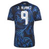 Camisetas Argentina J. Alvarez 9 Segunda Copa Mundial 2026 - Niño (+ Pantalones)