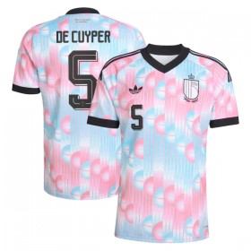 Camisetas Bélgica De Cuyper 5 Segunda Copa Mundial 2026 - Hombre