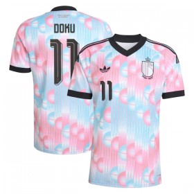 Camisetas Bélgica Doku 11 Segunda Copa Mundial 2026 - Hombre
