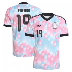 Camisetas Bélgica Fofana 19 Segunda Copa Mundial 2026 - Hombre