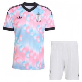 Camisetas Bélgica Segunda Copa Mundial 2026 - Niño (+ Pantalones)