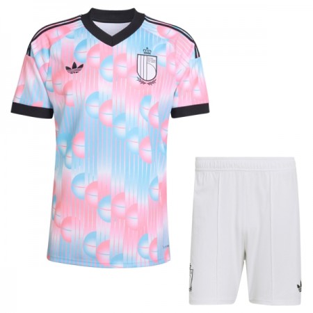 Camisetas Bélgica Segunda Copa Mundial 2026 - Niño (+ Pantalones)