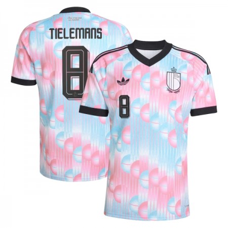 Camisetas Bélgica Tielemans 8 Segunda Copa Mundial 2026 - Hombre