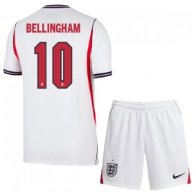 Camisetas Inglaterra Bellingham 10 Primera Copa Mundial 2026 - Niño (+ Pantalones)