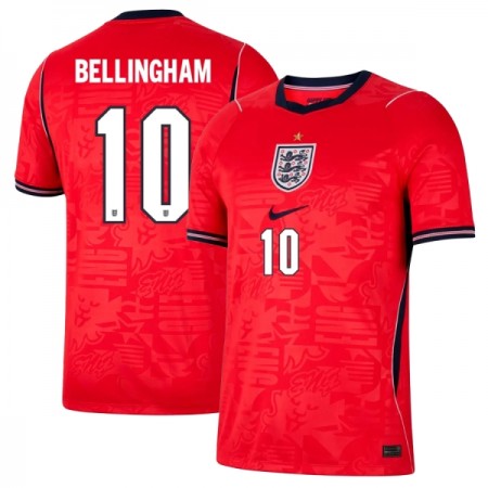 Camisetas Inglaterra Bellingham 10 Segunda Copa Mundial 2026 - Hombre