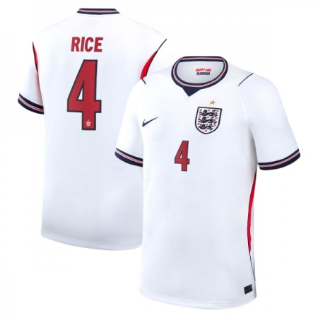 Camisetas Inglaterra Rice 4 Primera Copa Mundial 2026 - Hombre