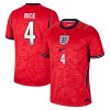 Camisetas Inglaterra Rice 4 Segunda Copa Mundial 2026 - Hombre