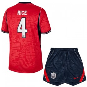 Camisetas Inglaterra Rice 4 Segunda Copa Mundial 2026 - Niño (+ Pantalones)