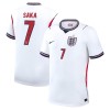 Camisetas Inglaterra Saka 7 Primera Copa Mundial 2026 - Hombre