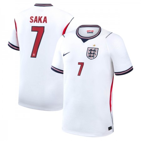 Camisetas Inglaterra Saka 7 Primera Copa Mundial 2026 - Hombre