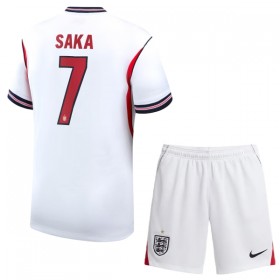 Camisetas Inglaterra Saka 7 Primera Copa Mundial 2026 - Niño (+ Pantalones)
