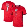 Camisetas Inglaterra Saka 7 Segunda Copa Mundial 2026 - Hombre
