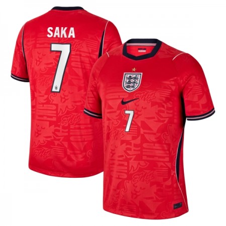 Camisetas Inglaterra Saka 7 Segunda Copa Mundial 2026 - Hombre