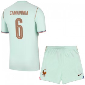 Camisetas Francia Camavinga 6 Segunda Copa Mundial 2026 - Niño (+ Pantalones)
