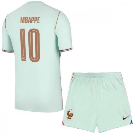 Camisetas Francia Mbappé 10 Segunda Copa Mundial 2026 - Niño (+ Pantalones)