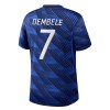 Camisetas Francia O. Dembele 7 Primera Copa Mundial 2026 - Niño (+ Pantalones)