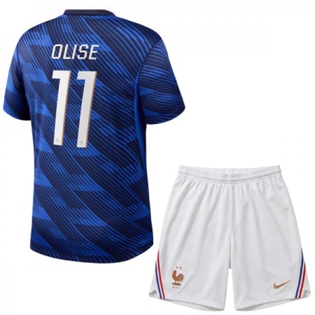 Camisetas Francia Olise 11 Primera Copa Mundial 2026 - Niño (+ Pantalones)