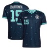 Camisetas Alemania N. Schlotterbeck 15 Segunda Copa Mundial 2026 - Hombre