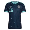 Camisetas Alemania N. Schlotterbeck 15 Segunda Copa Mundial 2026 - Hombre